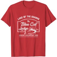 T-shirt pour hommes The Blue Cat Lodge - Lac des Ozarks — T-shirts pour hommes