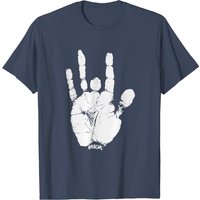 T-shirt Logo Main Jerry Garcia pour hommes - Noir