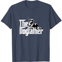 T-shirt pour hommes The Dogfather Berger Allemand — T-shirts pour hommes