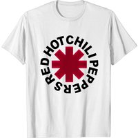 T-shirt pour hommes RHCP Logo Red Hot Chili Peppers