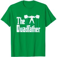 T-Shirt The Quadfather Gym pour hommes en noir