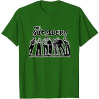 T-shirt pour hommes The Outsiders en noir — T-shirts pour hommes