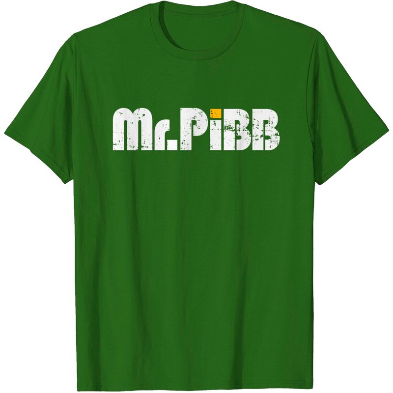 T-shirt noir pour hommes Mr. Pibb-Worn — T-shirts pour hommes