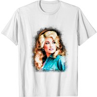 T-shirt pour hommes Dolly Parton Acrylic Ink V2