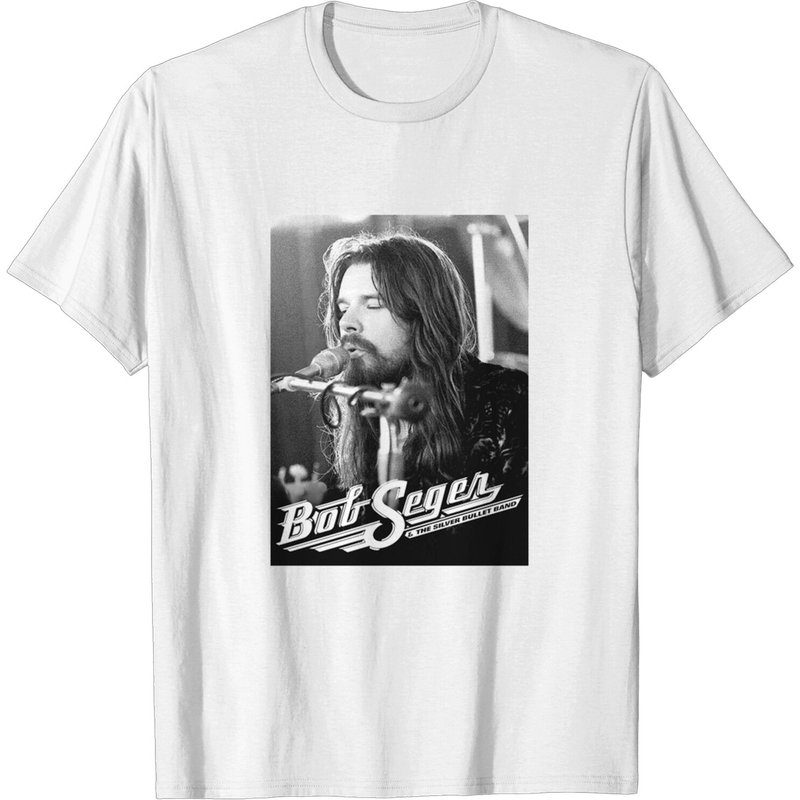 T-shirt Bob Seger Piano Song pour hommes - Noir — T-shirts pour hommes