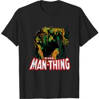 T-shirt Man-Thing pour hommes en noir