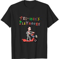 T-shirt pour hommes Playhouse Scooter Pee Wee Herman — T-shirts pour hommes