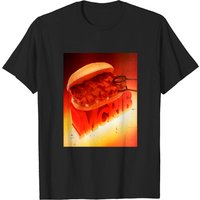 Vintage McRib Poster Distressed T-Shirt for Men