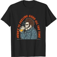 Feeling Good Seinfeld Men's T-Shirt in Black