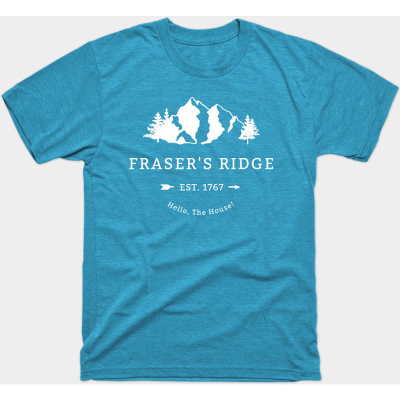 T-shirt pour hommes Outlander Fraser's Ridge — T-shirts pour hommes