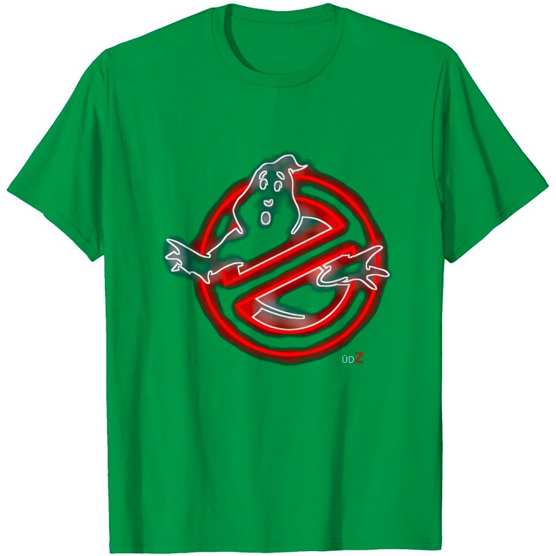 T-shirt pour hommes avec logo lumineux Ghostbusters — T-shirts pour hommes