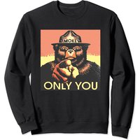 Sweat à capuche Only You Can Prevent Forest Fires Smokey — Sweats à capuche pour hommes