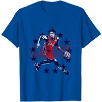 Maxey Basketball T-Shirt for Men in Black