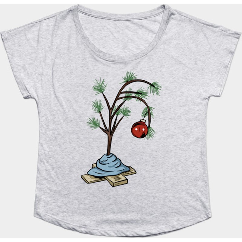 T-shirt pour hommes Charlie Brown Christmas Tree — T-shirts pour hommes