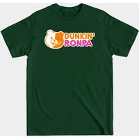 T-shirt Noir pour Hommes Dunkin' Ronpa Danganronpa