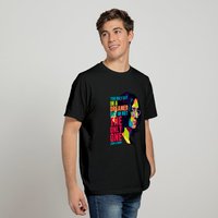T-shirt John Lennon Imagine pour hommes - Noir