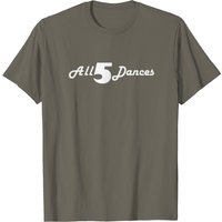 All 5 Dances Community Men's T-Shirt in Black — Mens T Shirts