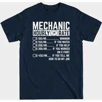 T-shirt Humoristique pour Mécaniciens - Noir — T-shirts pour hommes