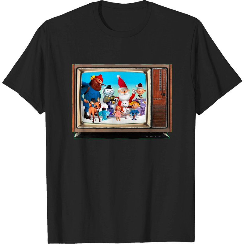Rudolph Gang Vintage TV T-Shirt for Men - Rudolph The Red Nosed Reindeer — Mens T Shirts