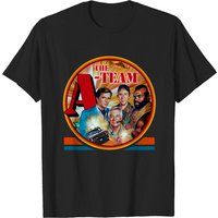 T-shirt pour hommes The A Team en noir