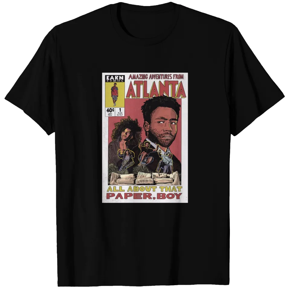 Aventures incroyables d'Atlanta - T-shirt pour hommes de Donald Glover — T-shirts pour hommes