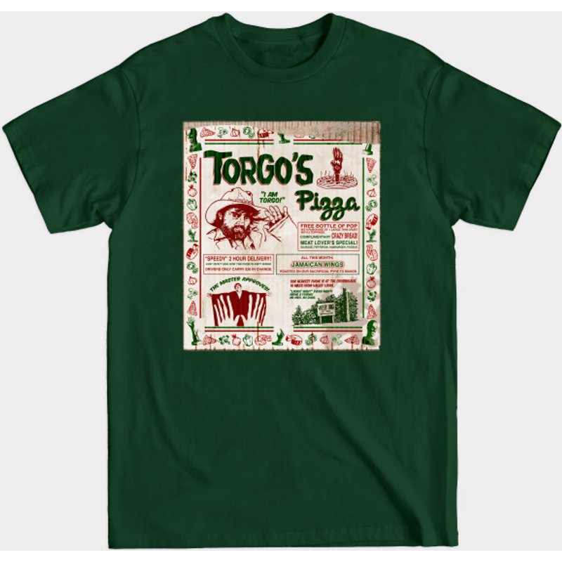 T-shirt Torgo's Pizza - Mst3k pour hommes en noir — T-shirts pour hommes