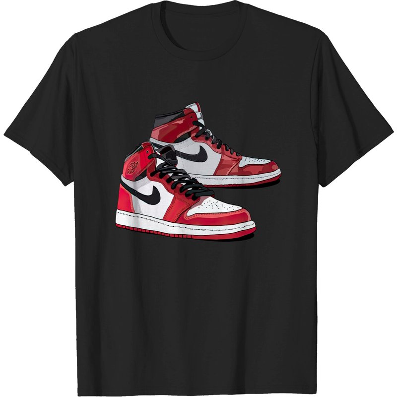 T-shirt pour hommes Old School Kicks Michael Jordan