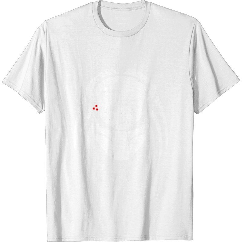T-shirt Predator Masque Blanc pour Hommes