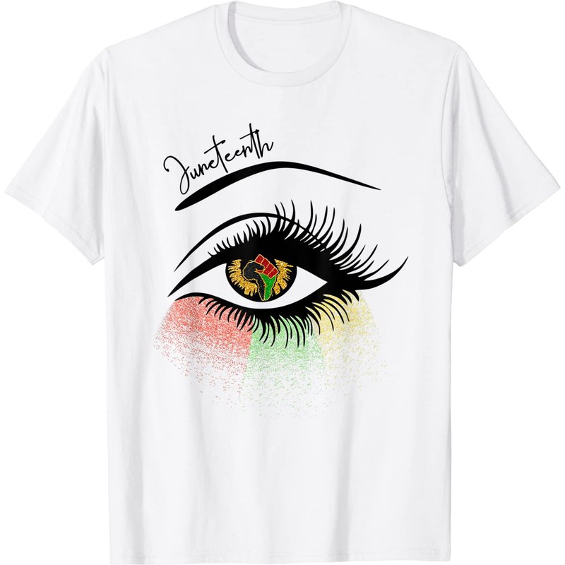 T-shirt Bright Eyes Juneteenth Eye pour hommes — T-shirts pour hommes