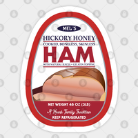 Autocollant Hickory Honey Ham - Tradition Familiale Krank
