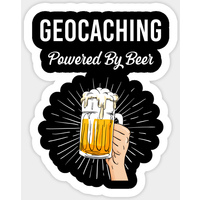 Autocollant Beer Geocaching
