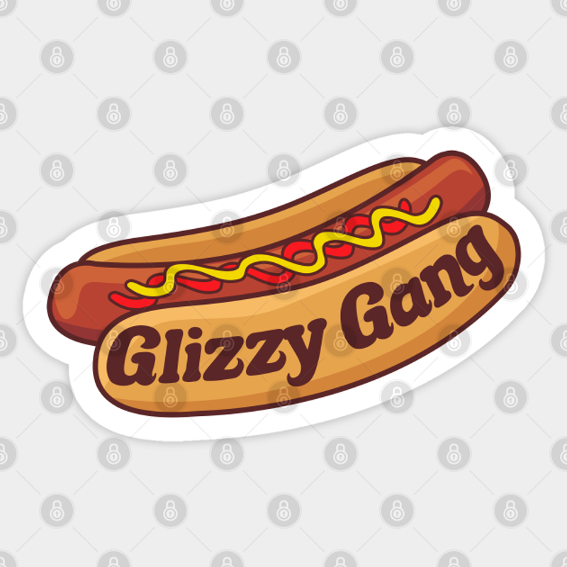 Glizzy Gang - Glizzy Gobbler Sticker — Stickers & Decals