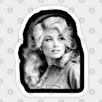 Autocollant Vintage de Dolly Parton — Autocollants et stickers