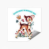 Heaven Knows I'm Miserable Now Stickers by The Smiths — Stickers & Decals