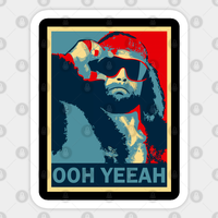 Ohh Yeeah Macho Man - Macho Man Sticker