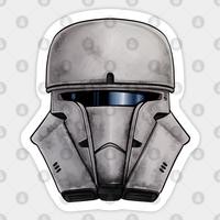 Autocollant Tank Trooper Blanc — Autocollants et stickers