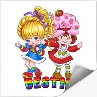 Autocollant Besties 80s