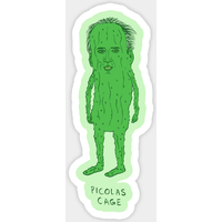 Picolas Cage - Nicolas Cage Sticker — Stickers & Decals