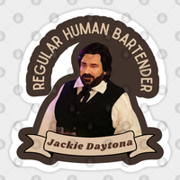 Regular Human Bartender Sticker - What We Do In The Shadows — Stickers & Decals