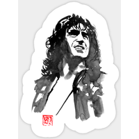 Autocollant Bon Scott — Autocollants et stickers