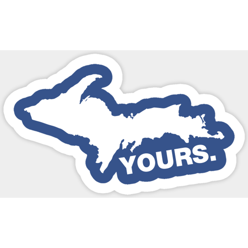 Autocollant Up Yours Michigan — Autocollants et stickers