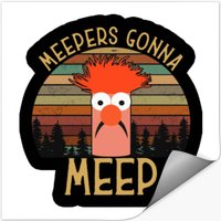 The Muppet Show Beaker Meepers Gonna Meep Sticker