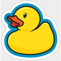 Rubber Ducky Sticker