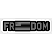 Freedom Tactical Flag American Flag Sticker