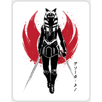 Fulcrum Sumi-e Ahsoka Tano Sticker — Stickers & Decals