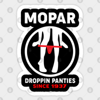 Mopar Droppin Panties Sticker