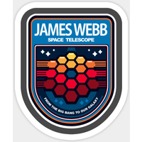 James Webb Space Telescope - NASA - Sticker — Stickers & Decals