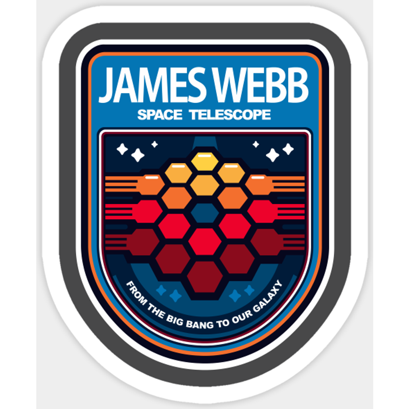 James Webb Space Telescope - NASA - Sticker