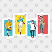 Autocollant Jujutsu Kaisen - Design Kiss-Cut Flexible — Autocollants et stickers