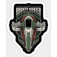 Autocollant Kill By Necessity - Boba Fett